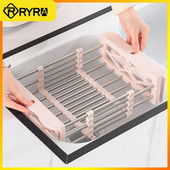 Ērts trauku drenāžas nerūsējošais tērauds virtuves augļu un dārzeņu mazgāšanas drenāžai regulējams droši virtuves instrumenti 1 gab.