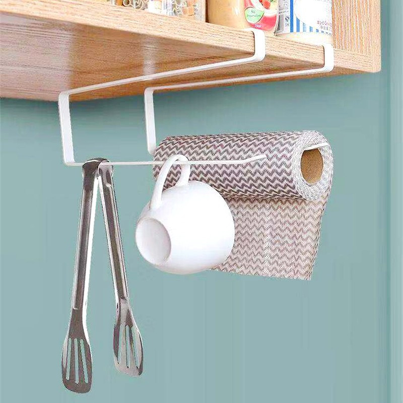 Piekarināms tualetes ruļļa papīra turētājs Plaukts Vannas istabas dvieļu plaukts Virtuves sienas statīvs Mājas glabāšanas plaukti Pakaramie piederumi