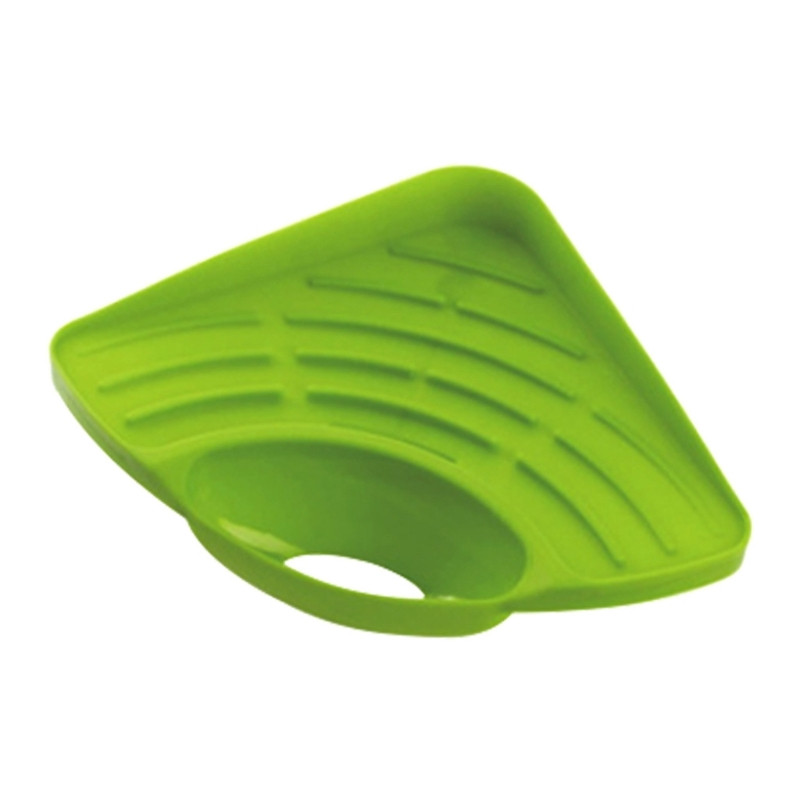 Izlietnes notekas plaukts Ziepju lupatu trauku turētājs virtuves izlietnes stūra uzglabāšanas grozs