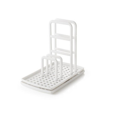 1 gab. DIY plastmasas sūkļa uzglabāšanas plaukts lupatu turētājs dvieļu plaukts vannas istaba virtuves organizators ziepju notekas kaste Vannas istabas piederumi