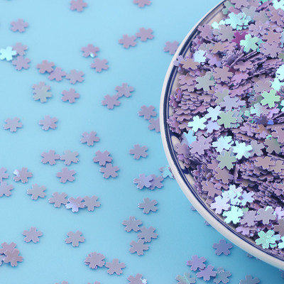 20g 5 mm ķiršu ziedu vaļīgi vizuļi rokdarbiem Sakuras Paillettes Glitter Confetti DIY Nail Arts Manikīra Dekorācijas piederumi
