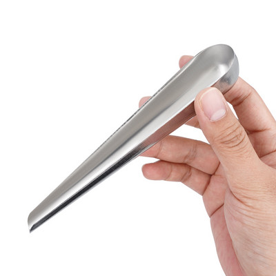 Naminių paukščių papūga nerūdijančio plieno pašaras, šaukštas paukščių narvelio pašaro pridėjimas Pridėti priedų mažų gyvūnų šėrimo įrankis 1 vnt.