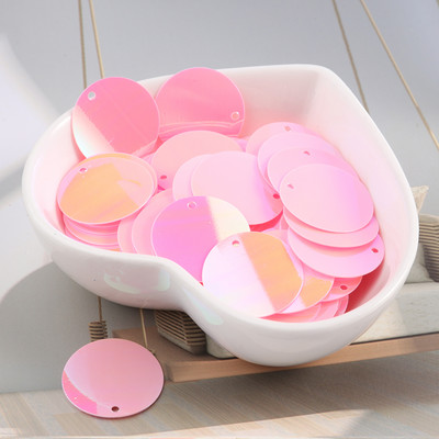 28 krāsas 90gab 20mm plakana apaļa PVC brīvi fliteri Pailletes šūšana kāzu amatniecība ballīšu dekorēšanai Auduma apavu šūšanas piegādātāji