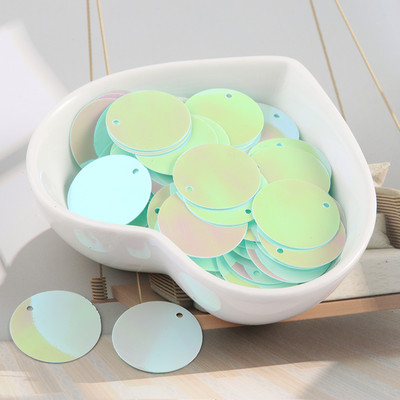 28 krāsas 90gab 20mm plakana apaļa PVC brīvi fliteri Pailletes šūšana kāzu amatniecība ballīšu dekorēšanai Auduma apavu šūšanas piegādātāji