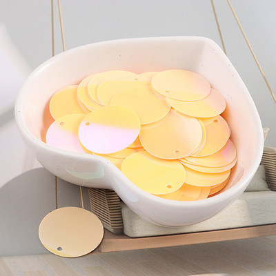 28 krāsas 90gab 20mm plakana apaļa PVC brīvi fliteri Pailletes šūšana kāzu amatniecība ballīšu dekorēšanai Auduma apavu šūšanas piegādātāji