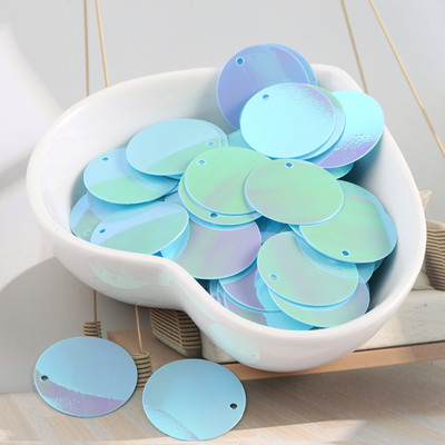 28 krāsas 90gab 20mm plakana apaļa PVC brīvi fliteri Pailletes šūšana kāzu amatniecība ballīšu dekorēšanai Auduma apavu šūšanas piegādātāji