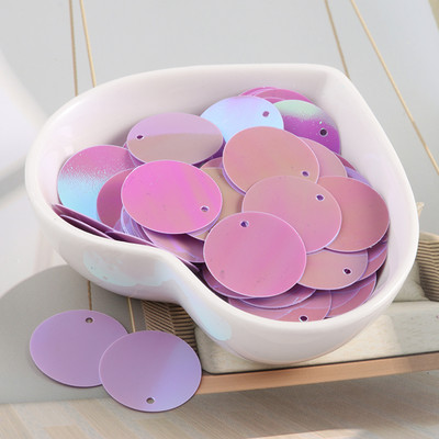 28 krāsas 90gab 20mm plakana apaļa PVC brīvi fliteri Pailletes šūšana kāzu amatniecība ballīšu dekorēšanai Auduma apavu šūšanas piegādātāji
