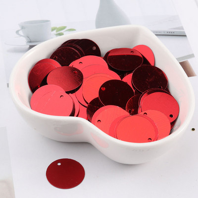 28 krāsas 90gab 20mm plakana apaļa PVC brīvi fliteri Pailletes šūšana kāzu amatniecība ballīšu dekorēšanai Auduma apavu šūšanas piegādātāji