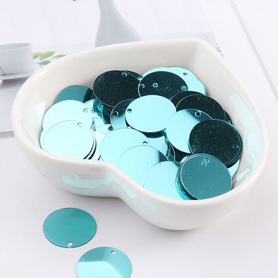 28 krāsas 90gab 20mm plakana apaļa PVC brīvi fliteri Pailletes šūšana kāzu amatniecība ballīšu dekorēšanai Auduma apavu šūšanas piegādātāji