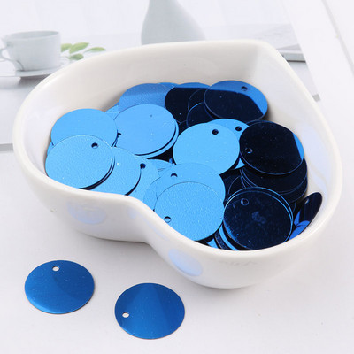 28 krāsas 90gab 20mm plakana apaļa PVC brīvi fliteri Pailletes šūšana kāzu amatniecība ballīšu dekorēšanai Auduma apavu šūšanas piegādātāji