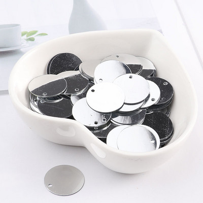 28 krāsas 90gab 20mm plakana apaļa PVC brīvi fliteri Pailletes šūšana kāzu amatniecība ballīšu dekorēšanai Auduma apavu šūšanas piegādātāji