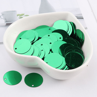 28 krāsas 90gab 20mm plakana apaļa PVC brīvi fliteri Pailletes šūšana kāzu amatniecība ballīšu dekorēšanai Auduma apavu šūšanas piegādātāji