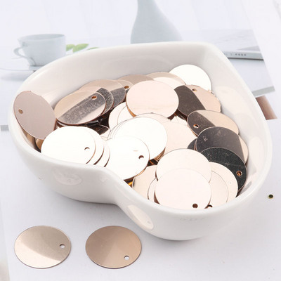 28 krāsas 90gab 20mm plakana apaļa PVC brīvi fliteri Pailletes šūšana kāzu amatniecība ballīšu dekorēšanai Auduma apavu šūšanas piegādātāji