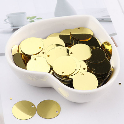 28 krāsas 90gab 20mm plakana apaļa PVC brīvi fliteri Pailletes šūšana kāzu amatniecība ballīšu dekorēšanai Auduma apavu šūšanas piegādātāji