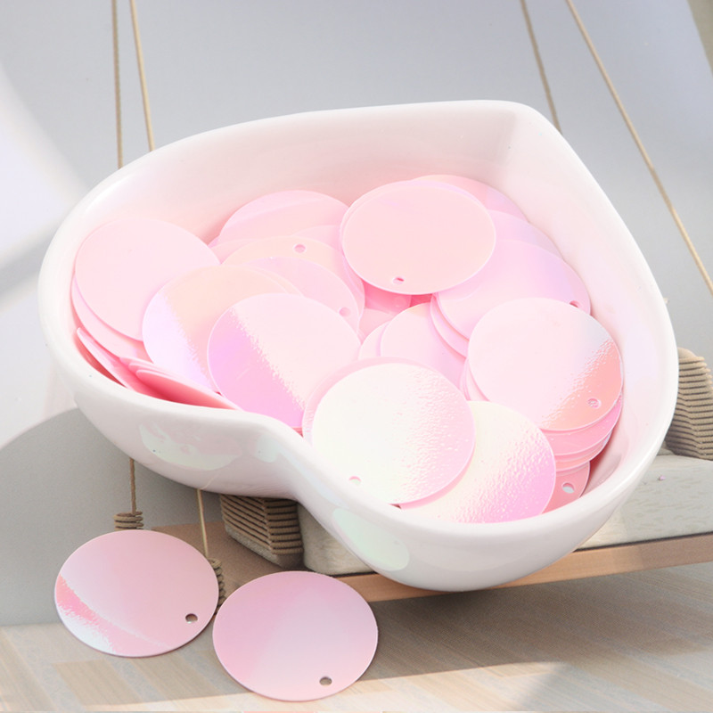 28 krāsas 90gab 20mm plakana apaļa PVC brīvi fliteri Pailletes šūšana kāzu amatniecība ballīšu dekorēšanai Auduma apavu šūšanas piegādātāji