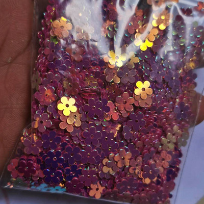 7mm 20g Sequin Plakani plūmju ziedi Sequins Amatniecība Paillette Šūšana Kāzu apģērbi Dekorācijas DIY Rokdarbi Lentejuelas Para Coser