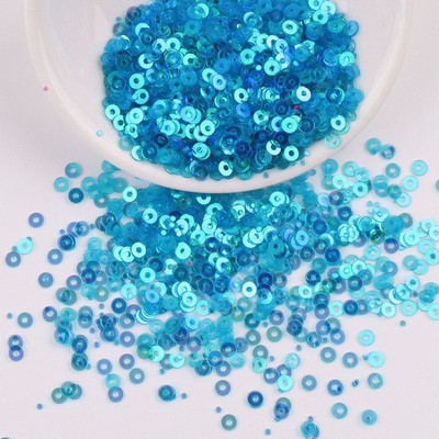 3 mm, 10 g Mini vizulis, plakans, apaļš PVC brīvs rokdarbiem Rotaslietas Izgatavošana Amatniecība Šūšana Apģērbu Dekorācija DIY aksesuārs