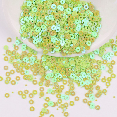 3 mm, 10 g Mini vizulis, plakans, apaļš PVC brīvs rokdarbiem Rotaslietas Izgatavošana Amatniecība Šūšana Apģērbu Dekorācija DIY aksesuārs