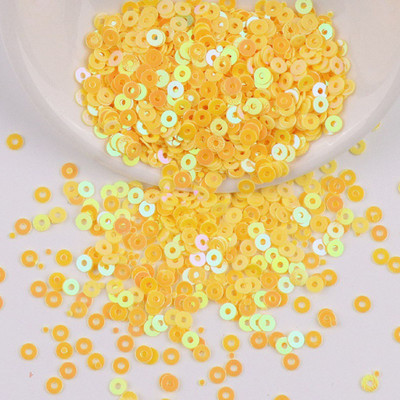 3 mm, 10 g Mini vizulis, plakans, apaļš PVC brīvs rokdarbiem Rotaslietas Izgatavošana Amatniecība Šūšana Apģērbu Dekorācija DIY aksesuārs