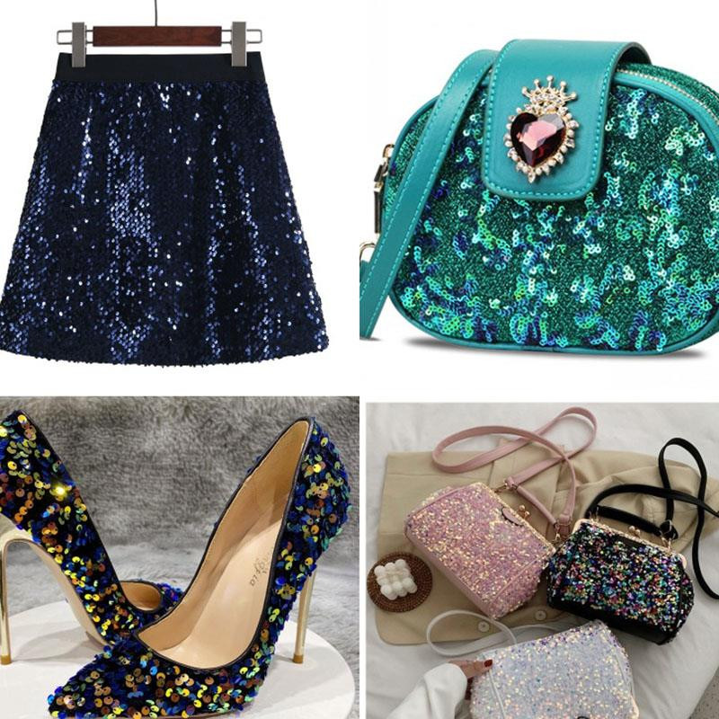 3 mm, 10 g Mini vizulis, plakans, apaļš PVC brīvs rokdarbiem Rotaslietas Izgatavošana Amatniecība Šūšana Apģērbu Dekorācija DIY aksesuārs