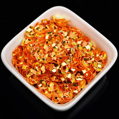 1000Gb 6mm plūmju ziedu vizulis PVC caurumu vizulis rokdarbiem Pailletes kāzu šūšana rokdarbu dekors DIY Lentejuela aksesuāri