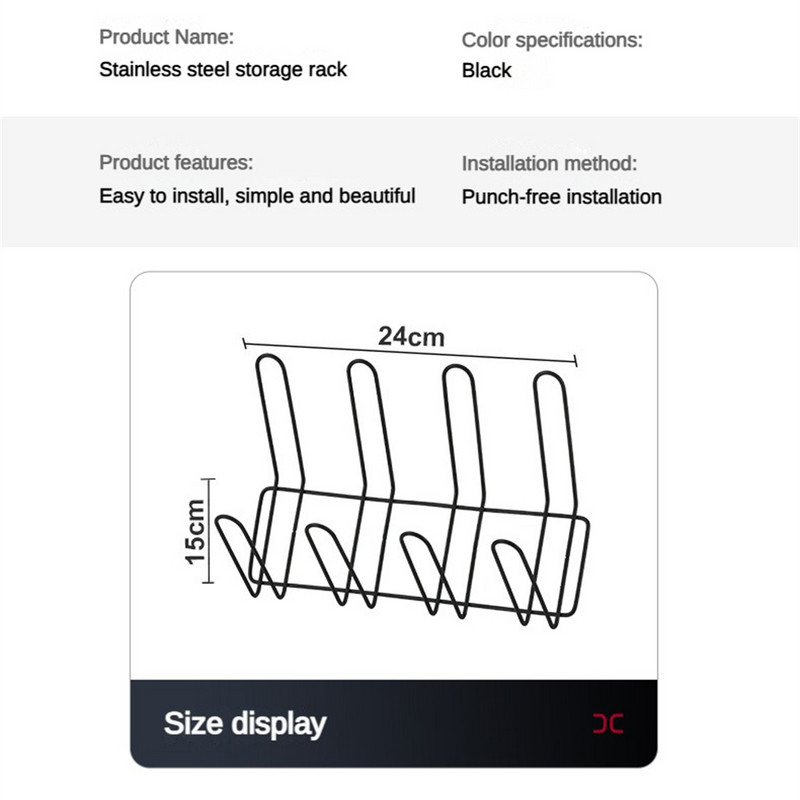 Krūzīšu žāvēšanas statīvs Apgriezts bez perforatora krūzes turētājs pudeļu trauku žāvēšanas plaukts pie sienas piekarināms dvieļu plaukts kanalizācijas skalošanas kausu uzglabāšanas statīvs