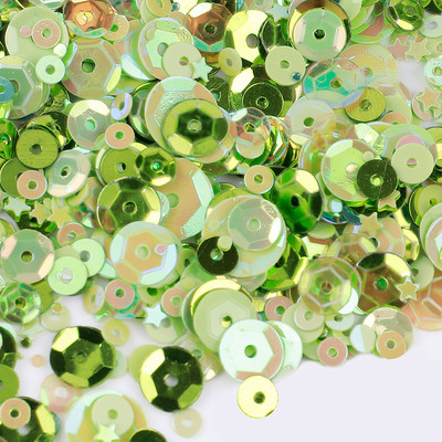 Random Mix PVC plakana vaļīga šūšana sequins Star Paillettes kāzu kleitām amatniecības piederumi Lentejuelas Para Coser D0509