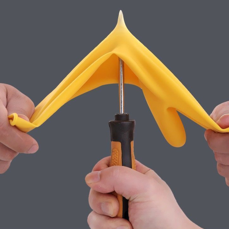 1/3 pāri mājsaimniecības plānu ūdensnecaurlaidīgu lateksa cimdi trauku mazgāšanas cimdi tīrīšanas instrumenti trauku mazgāšana veļa mājsaimniecības cimdi