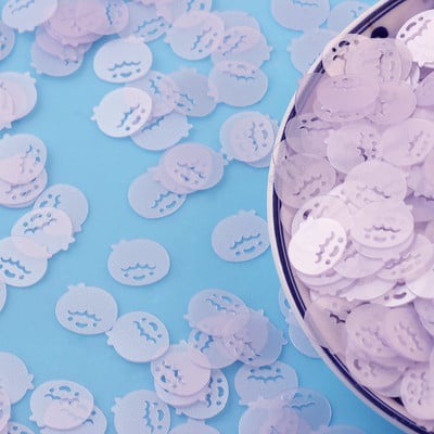 20 g matēta multfilma zēnu meiteņu pailletes, vaļīgi fliteri rokdarbu izgatavošanai, DIY konfeti maisiņu šūšana. Scrapbooking lentejuela dekorēšana