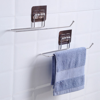 Αυτοκόλλητη βάση για χαρτί υγείας Αξεσουάρ μπάνιου Οργάνωση κουζίνας Ρολό για πετσέτες Κρεμαστή βάση αποθήκευσης Διανομέας χαρτοπετσέτας WC