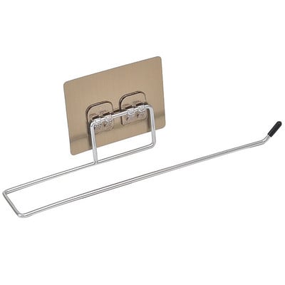 Līmīgs tualetes papīra turētājs vannas istaba virtuves organizators dvieļu ruļļa pakarināms uzglabāšanas statīvs salvešu dozators tualetes piederumi