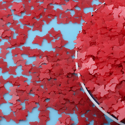 20g/partija Plakana zvaigzne Butterfly Sequin PVC vaļīgi fliteri Amatniecība Konfeti Paillettes Nagu māksla DIY Kāzu šūšana Rokdarbu dekorēšana