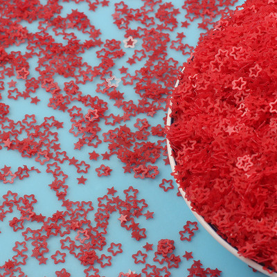 20g/partija Plakana zvaigzne Butterfly Sequin PVC vaļīgi fliteri Amatniecība Konfeti Paillettes Nagu māksla DIY Kāzu šūšana Rokdarbu dekorēšana