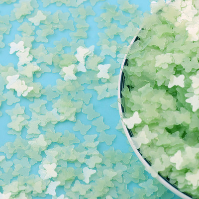 20g/partija Plakana zvaigzne Butterfly Sequin PVC vaļīgi fliteri Amatniecība Konfeti Paillettes Nagu māksla DIY Kāzu šūšana Rokdarbu dekorēšana