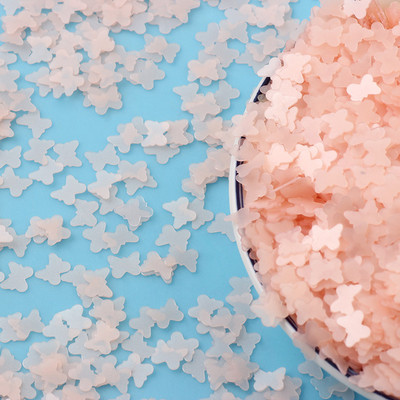 20g/partija Plakana zvaigzne Butterfly Sequin PVC vaļīgi fliteri Amatniecība Konfeti Paillettes Nagu māksla DIY Kāzu šūšana Rokdarbu dekorēšana