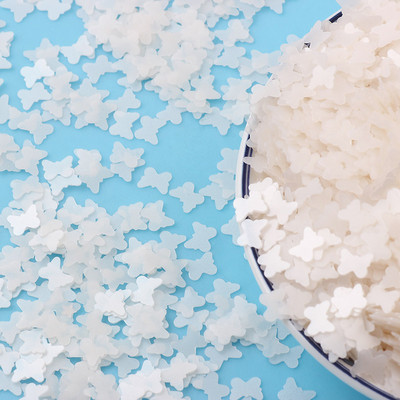 20g/partija Plakana zvaigzne Butterfly Sequin PVC vaļīgi fliteri Amatniecība Konfeti Paillettes Nagu māksla DIY Kāzu šūšana Rokdarbu dekorēšana