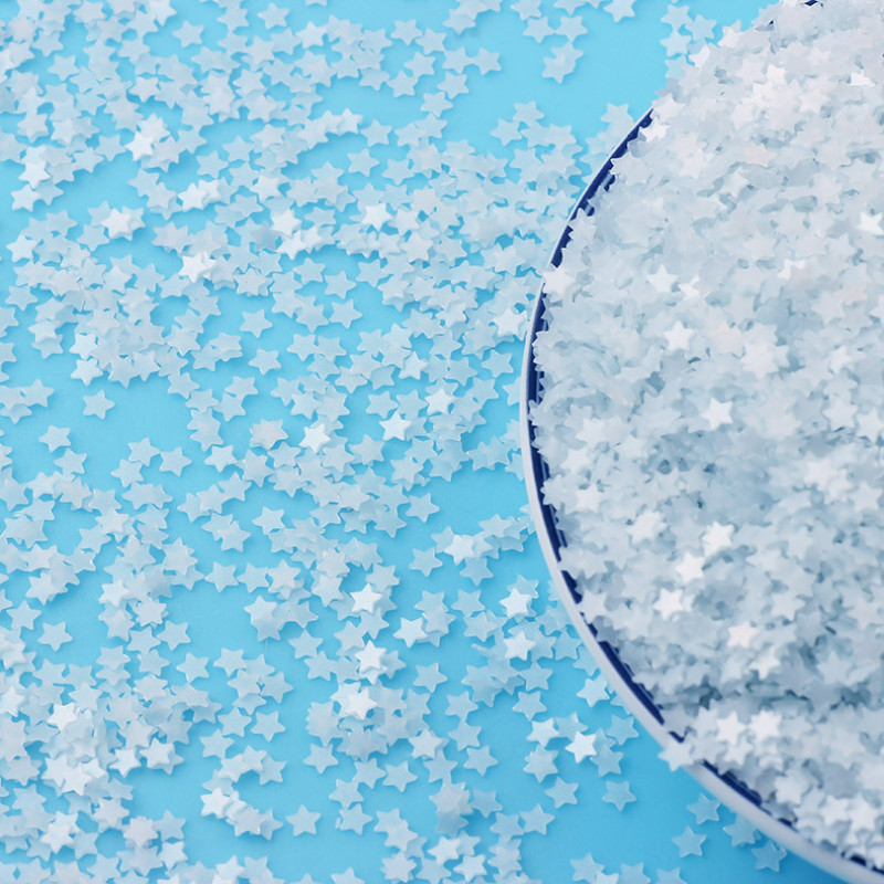 20g Fresh Caurspīdīgs Matēts Zvaigzne Sirds Brīvi Sequins Glitters Paillettes DIY Nail Amatniecība Rotaslietas Kāzu Dekorācijas Konfeti 3mm