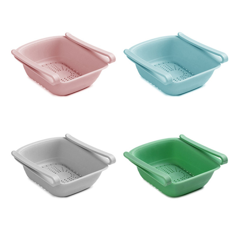 Ledusskapis Organizators Atvilktņu grozs Ledusskapis Izvelkamas atvilktnes Fresh Spacer Layer Glabāšanas plaukts Fresh Partition Container