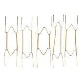 8/10/12/14/16 Fali kijelző tányér edényakasztók tartó W típusú láthatatlan rugós akasztó kampós tányérok lakásdekoráció veranda dekoráció