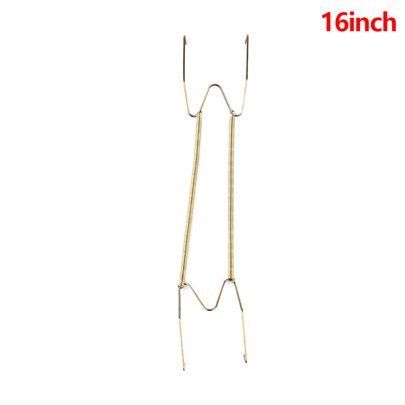 8/10/12/14/16 Fali kijelző tányér edényakasztók tartó W típusú láthatatlan rugós akasztó kampós tányérok lakásdekoráció veranda dekoráció