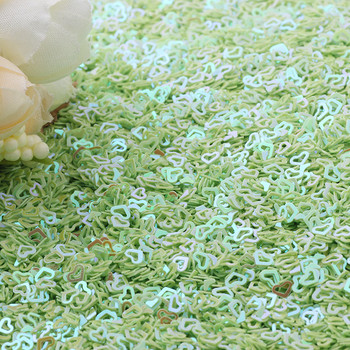 20g 4mm Κοίλη Καρδιά PVC Confetti Glitter Sequins for Crafts DIY Nail Art Decoration Paillettes Αξεσουάρ ραπτικής πούλιες DIY