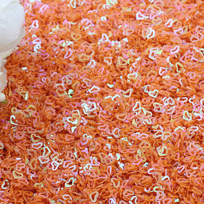 20g 4mm doba sirds PVC konfeti mirdzoši vizuļi rokdarbiem DIY nagu mākslas dekorēšana Pailletes sequin DIY šūšanas piederumi