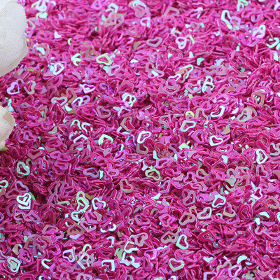 20g 4mm doba sirds PVC konfeti mirdzoši vizuļi rokdarbiem DIY nagu mākslas dekorēšana Pailletes sequin DIY šūšanas piederumi