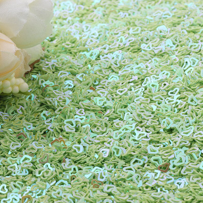 20g 4mm doba sirds PVC konfeti mirdzoši vizuļi rokdarbiem DIY nagu mākslas dekorēšana Pailletes sequin DIY šūšanas piederumi