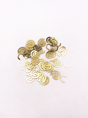 10g/Συσκευασία 15mm πούλιες χρυσό χρώμα Σαλιγκάρι πούλιες Πιλέτες PVC Ράψιμο Wedding Craft DIY ένδυμα Lentejuelas