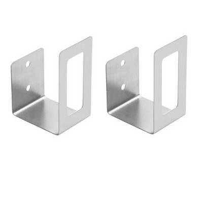 2gab./komplektā Nerūsējošā tērauda griešanas dēlis, glabāšanas plaukts, vietu taupošs pie sienas stiprināms katla vāka turētājs izlietnes organizators virtuves plaukts