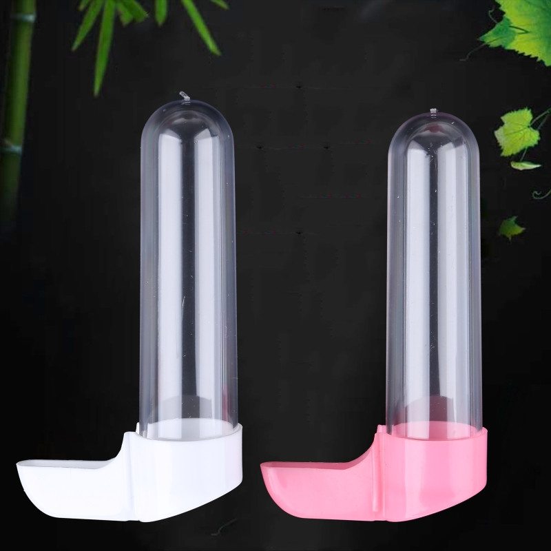 2-daļīgs putnu ūdens dozators būra automātiskajam papagaiļu dzirdinātājam bez nekārtības