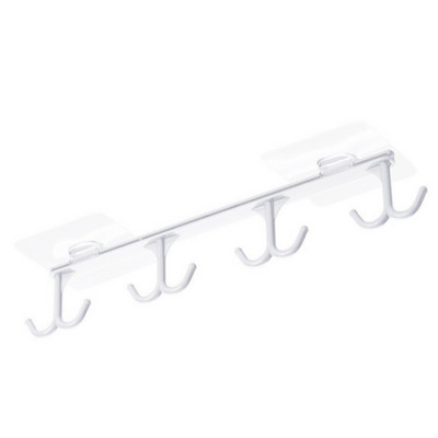 Virtuves piederumu turētājs Spēcīgs lipīgs āķis zem skapja pakaramais kafijas krūzes statīvi galda piederumu pakarināšanai krūze šalles josta