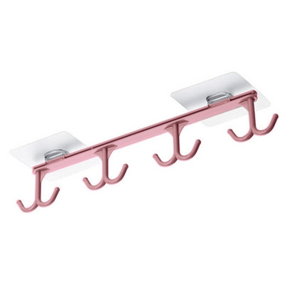 Virtuves piederumu turētājs Spēcīgs lipīgs āķis zem skapja pakaramais kafijas krūzes statīvi galda piederumu pakarināšanai krūze šalles josta