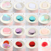 iPatches 30mm Επίπεδες στρογγυλές παγιέτες DIY Ραπτική ρούχων & Ύφασμα πούλιες για τσάντα Αξεσουάρ διακόσμησης φορέματος κήπου